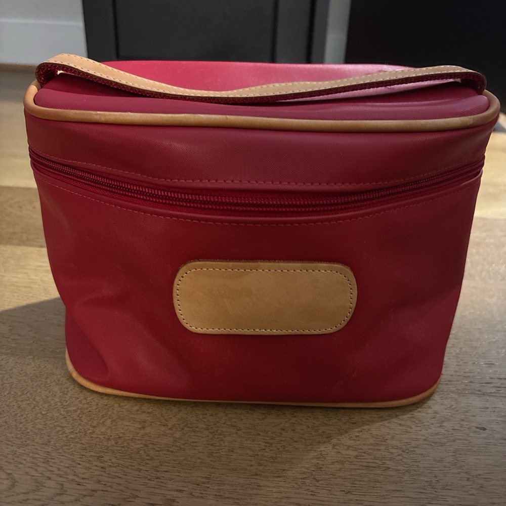 Red and Tan Women's Bag